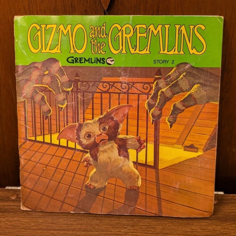 Set of 5 1984 Gremlins 7in. 33.5 RPM Record & Books - Picture 4 of 10